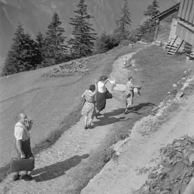 Wanderer 1942 in Erstfeld Wanderer 1942 in Erstfeld