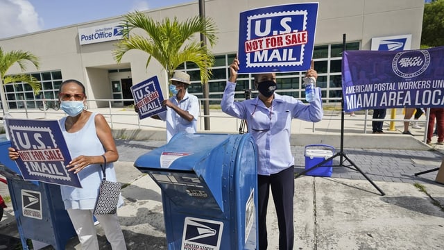 Der Einfluss der Post auf die US-Präsidentschaftswahl