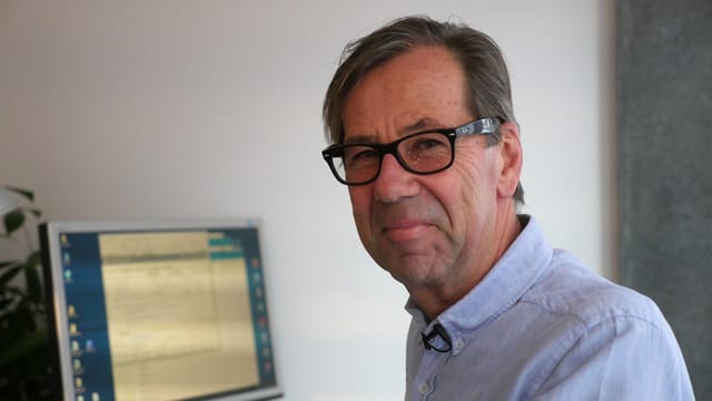 Ein Portrait des Psychotherapeuten Franz Eidenbenz. Ein Portrait des Psychotherapeuten Franz Eidenbenz.