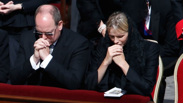 Fürst Albert und seine Charlène Fürst Albert und seine Charlène