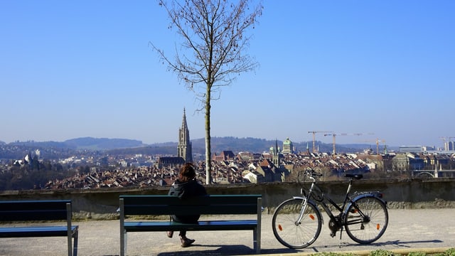 Blick über Bern. Blick über Bern.