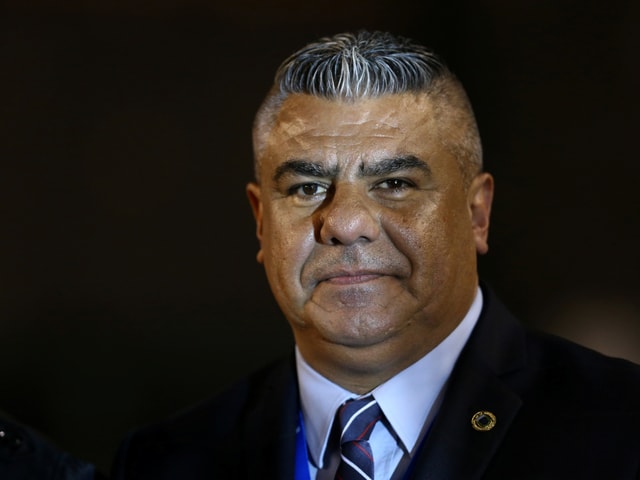 AFA-präsident Claudio Tapia. AFA-präsident Claudio Tapia.