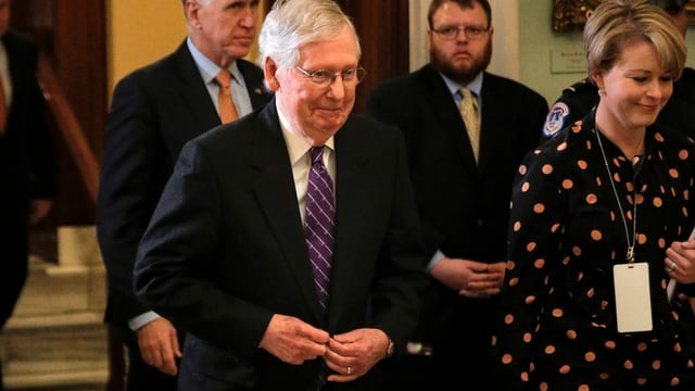 Mitch McConnelll. Mitch McConnelll.