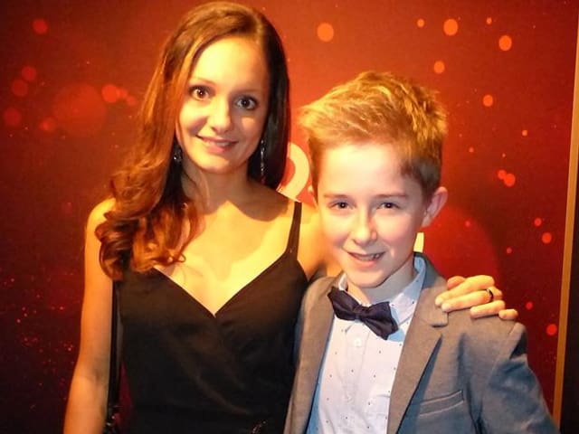 Joshua Broger mit Sarah Meier