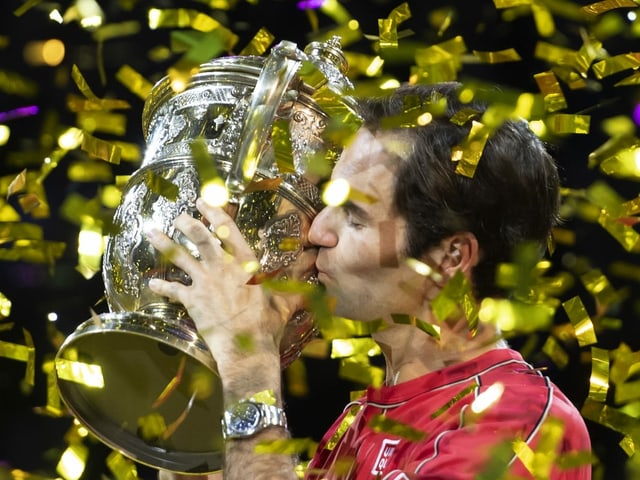 Roger Federer reist voller Selbstvertrauen nach London. Roger Federer reist voller Selbstvertrauen nach London.