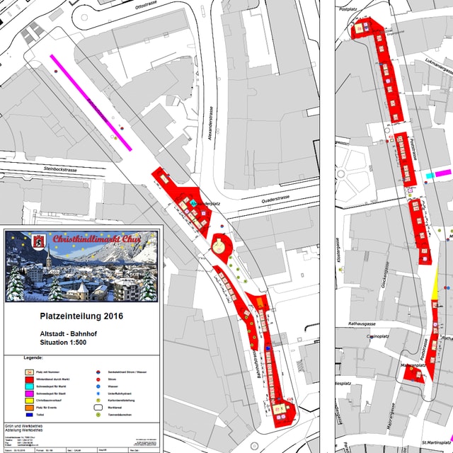 Il niev plan dal Christkindlimarkt a Cuira Il niev plan dal Christkindlimarkt a Cuira