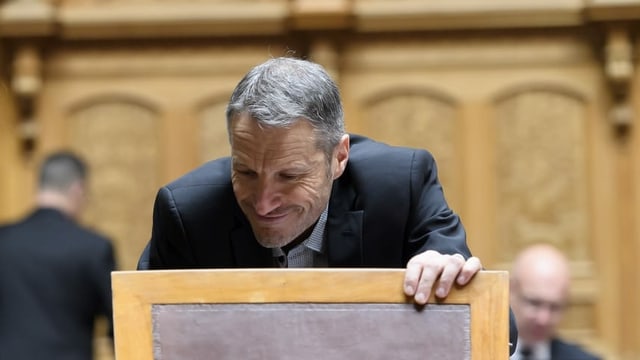 Christophe Clivaz am ersten Tag der 51. Legislatur am 2. Dezember. Christophe Clivaz am ersten Tag der 51. Legislatur am 2. Dezember.
