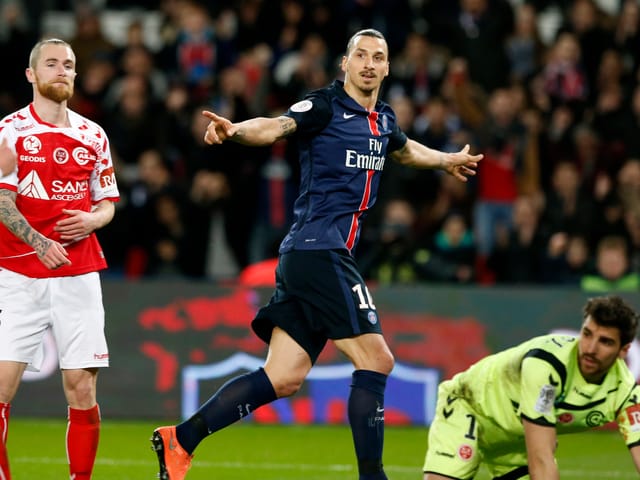 Zlatan Ibrahimovic in Jubelpose