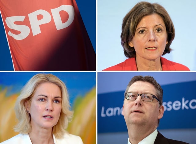 Bilderkombination mit drei Köpfen. Bilderkombination mit drei Köpfen.