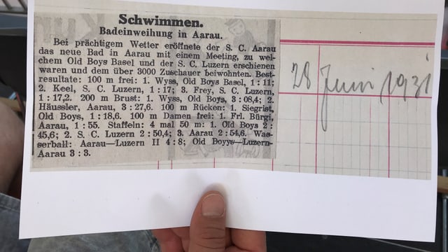 Zeitungsausschnitt Zeitungsausschnitt