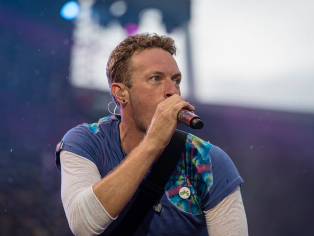 Coldplay live aus dem Letzigrund.