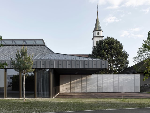 Neues Pfarreizentrum Kriegstetten Aussenansicht Neues Pfarreizentrum Kriegstetten Aussenansicht