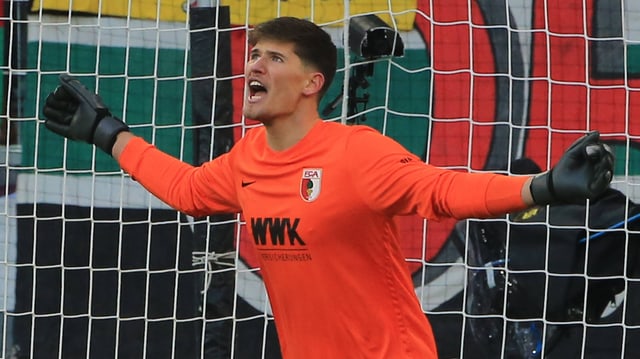 Gregor Kobel hadert im Tor Gregor Kobel hadert im Tor
