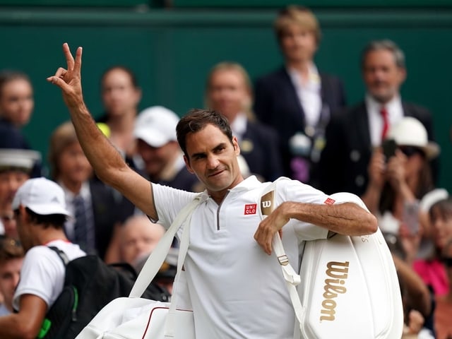 Roger Federer. Roger Federer.