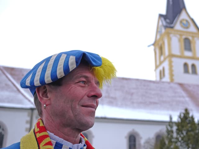 Ein Porträt von Narrenpräsident Markus. Ein Porträt von Narrenpräsident Markus.