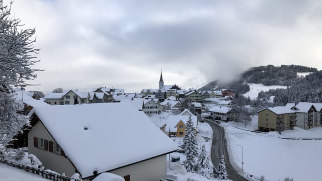 Verschneites Oberegg Verschneites Oberegg