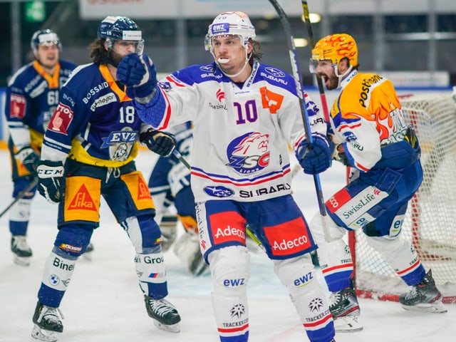 Sven Andrighetto bejubelt einen Treffer Sven Andrighetto bejubelt einen Treffer