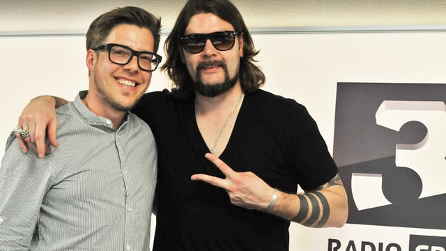 Rea Garvey im SRF 3 Studio. Rea Garvey im SRF 3 Studio.
