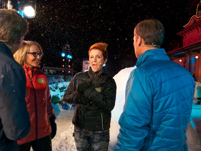 Sonja Hasler, Steffi Buchli und Renzo Blumenthal