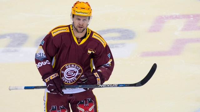 Nick Spaling von Servette. Nick Spaling von Servette.