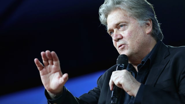 Auch nicht mehr im Team Trump: Steve Bannon Auch nicht mehr im Team Trump: Steve Bannon