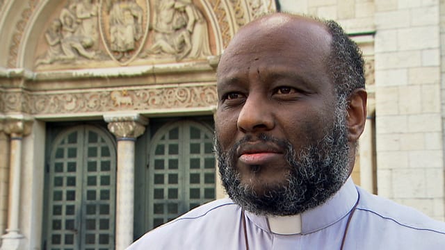 Priester Mussie Zerai. Priester Mussie Zerai.