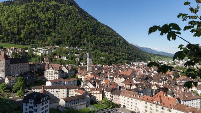 Blick auf Churer Altstadt Blick auf Churer Altstadt