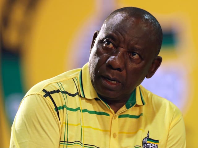 Cyril Ramaphosa. Cyril Ramaphosa.