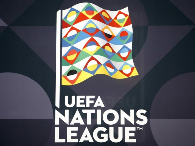 Logo der Uefa Nations League. Logo der Uefa Nations League.