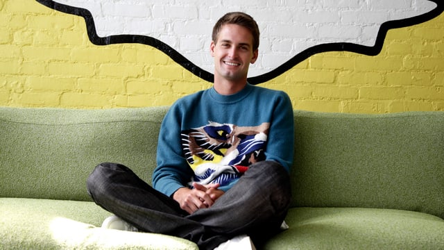 Evan Spiegel, Gründer von Snapchat Evan Spiegel, Gründer von Snapchat