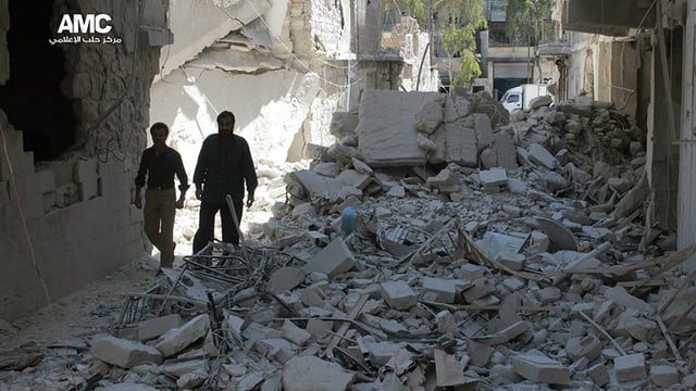 Zerstörung in Aleppo Zerstörung in Aleppo