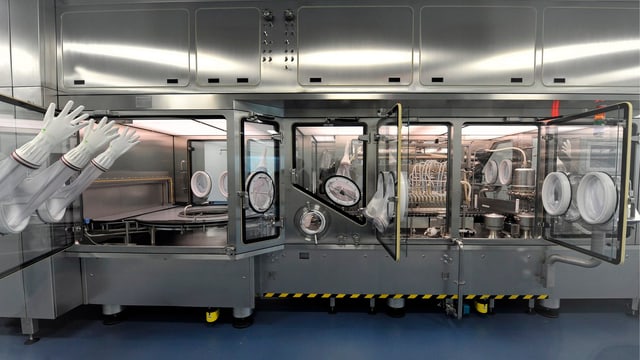 Roche-Produktionsbetrieb in Kaiseraugst (AG). Roche-Produktionsbetrieb in Kaiseraugst (AG).