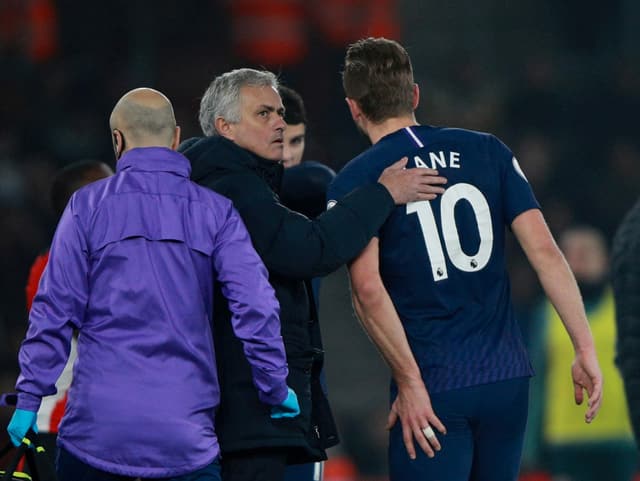 Harry Kane bei seiner Auswechslung am 1. Januar. Harry Kane bei seiner Auswechslung am 1. Januar.