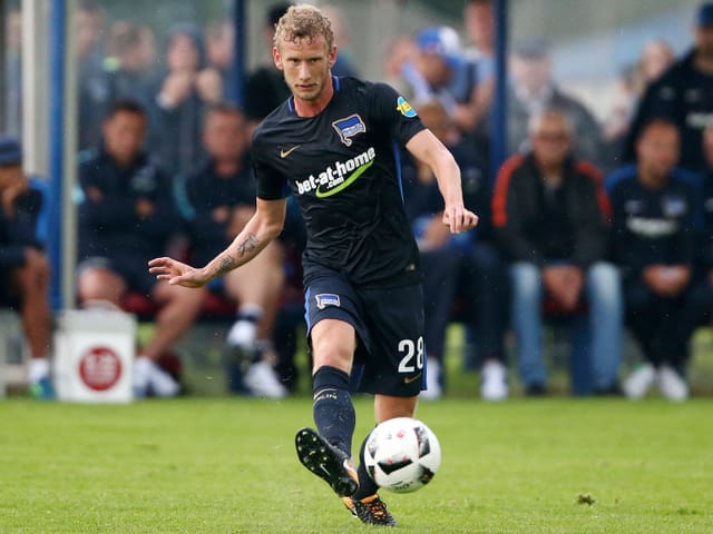 Lustenberger in einem Testspiel in der Vorbereitung.