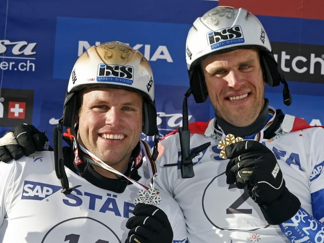 Philipp Schoch (links) und Bruder Simon Schoch. Philipp Schoch (links) und Bruder Simon Schoch.