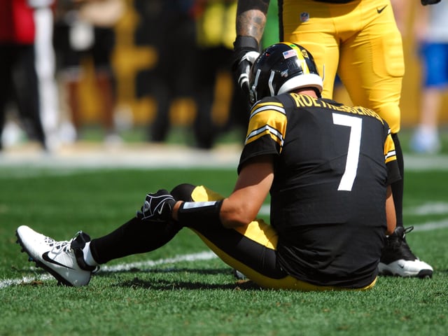 Der Amerikaner mit Schweizer Wurzeln Ben Roethlisberger hat sich verletzt – er ist nicht der Einzige. Der Amerikaner mit Schweizer Wurzeln Ben Roethlisberger hat sich verletzt – er ist nicht der Einzige.