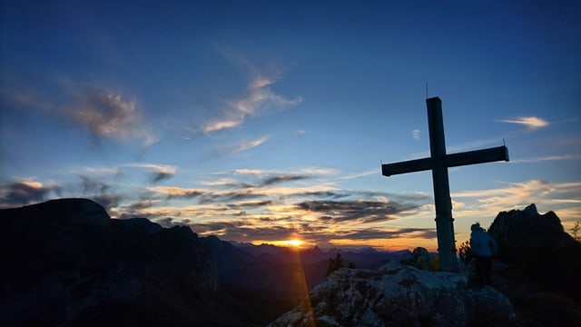 Gipfelkreuz des Brüggler`s