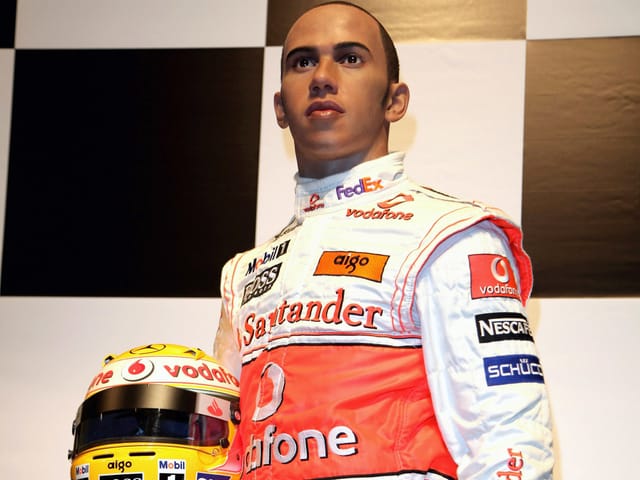 Hamiltons Wachsfigur Hamiltons Wachsfigur