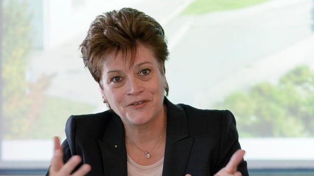Regierungsrätin Silvia Steiner zum Nein