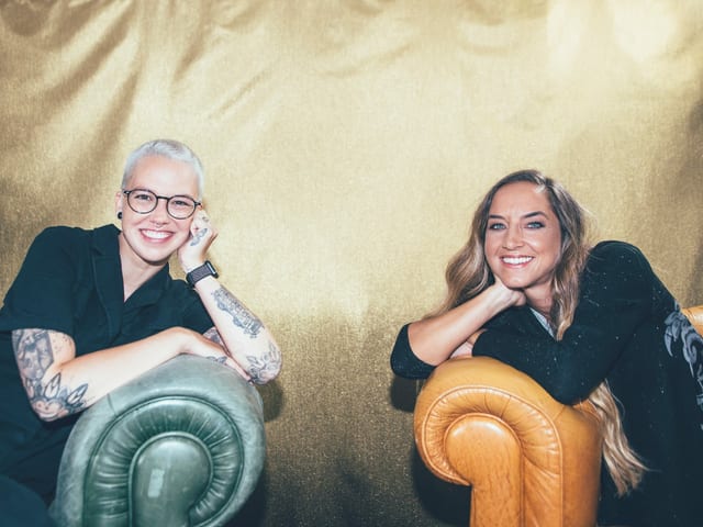 Hana Gadze und Stefanie Heinzmann