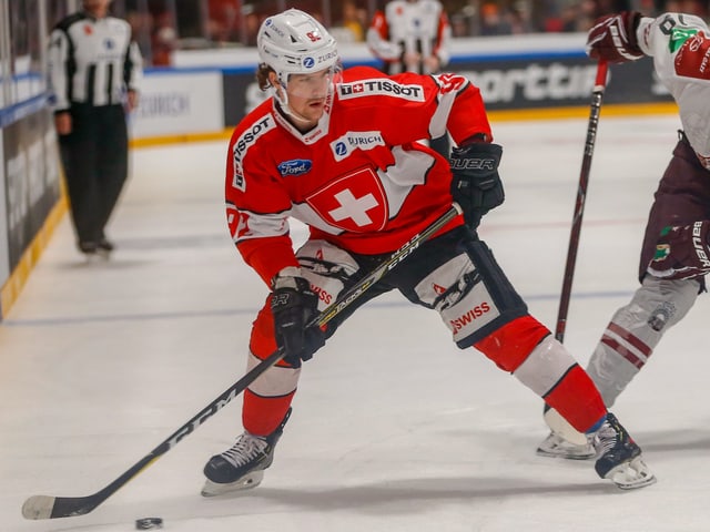 Haas am Puck