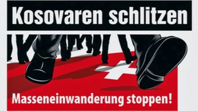 Inserat zur Masseneinwanderungsinitiative. Inserat zur Masseneinwanderungsinitiative.