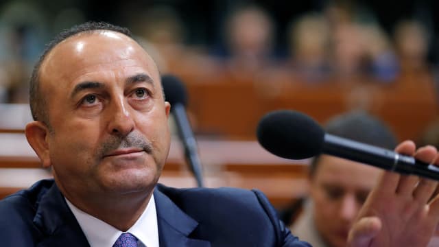Mit Details hielt er sich zurück: der türkische Aussenminister Mevlut Cavusoglu. Mit Details hielt er sich zurück: der türkische Aussenminister Mevlut Cavusoglu.