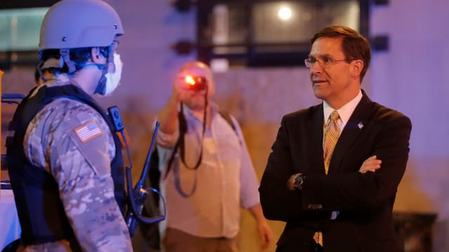 Mark Esper. Mark Esper.