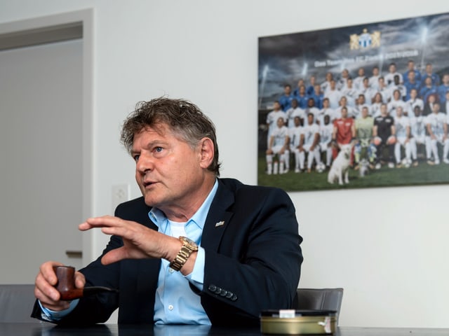 FCZ-Präsident Canepa. FCZ-Präsident Canepa.