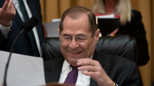 Jerry Nadler freut sich Jerry Nadler freut sich