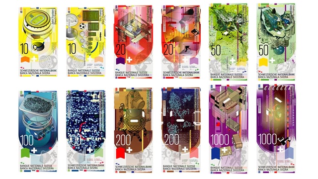 Banknoten von Martin Woodtli Banknoten von Martin Woodtli