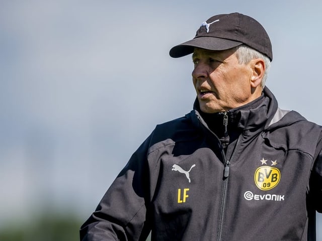 BVB-Coach Lucien Favre. BVB-Coach Lucien Favre.