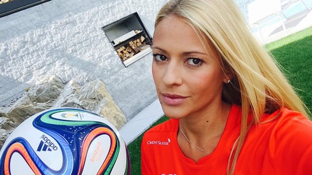 Christa Rigozzi ist optimistisch Christa Rigozzi ist optimistisch