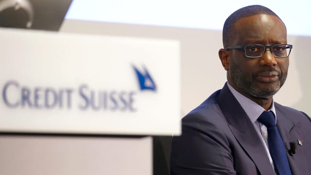 Tidjane Thiam, Konzernchef der Credit Suisse Tidjane Thiam, Konzernchef der Credit Suisse